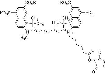 磺基花青5.5 NHS酯,Sulfo-Cyanine5.5 NHS ester