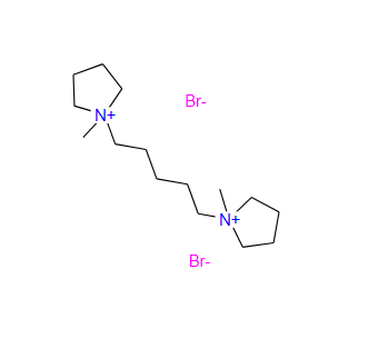 1,1’-(戊烷 -1,5-二基)二(1-甲基吡咯烷 -1-铵)溴化物,1,1'-(pentane-1,5-diyl)bis[1-methylpyrrolidinium] dibromide