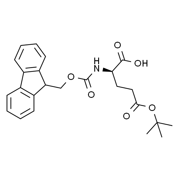 N-芴甲氧羰基-D-谷氨酸 gamma-叔丁酯,Fmoc-D-Glu(OtBu)-OH