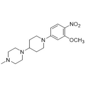 1-（1-（3-甲氧基-4-硝基苯基）哌啶-4-基）-4-甲基哌嗪