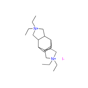 1012343-08-6；N,N,N'-四乙基双环[2.2.2]-辛-7烯-2,3:5,6-二吡咯烷二碘化物