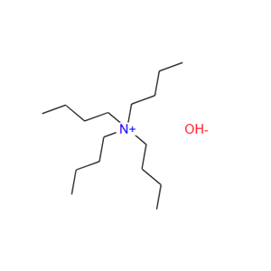 四丁基氢氧化铵；2052-49-5