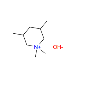 1,1,3,5-四甲基氢氧哌啶,Piperidinium, 1,1,3,5-tetramethyl-, hydroxide
