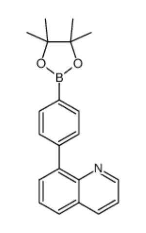 4-(喹啉-8 基)苯硼酸频哪醇酯,4-(quinoliN-8-yl)phenylbornic acid,pinacol ester
