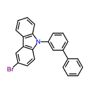 9-[1,1'-聯(lián)苯]-3-基-3-溴-9H-咔唑,9-([1,1'-biphenyl]-3-yl)-3-broMo-9H-carbazole