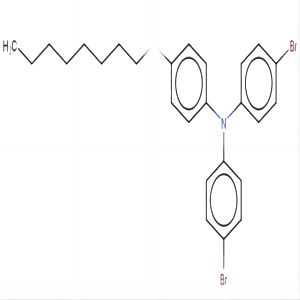 4,4'-二溴-4'-辛氧基三苯胺,4-Bromo-N-(4-bromophenyl)-N-[4-(octyloxy)phenyl]benzenamine