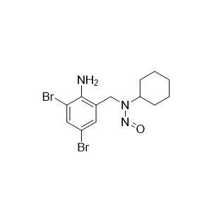 溴己新杂质19,N-(2-amino-3,5-dibromobenzyl)-N-cyclohexylnitrous amide