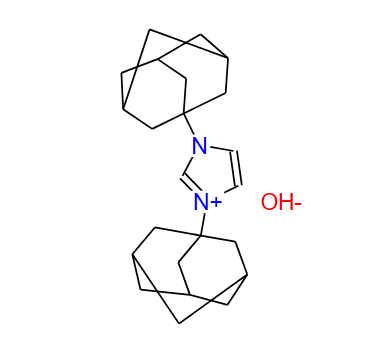 1，3-双（1-坚定）咪唑氢氧化物,1H-Imidazolium, 1,3-bis(tricyclo[3.3.1.13,7]dec-1-yl)-, hydroxide (1:1)