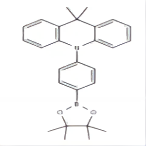 9,9-二甲基-10-[4-(4,4,5,5-四甲基-[1,3,2]二氧硼杂硼烷-2-基)-苯基]-9,10-二氢吖啶,9,9-Dimethyl-10-[4-(4,4,5,5-tetramethyl-[1,3,2]dioxaborolan-2-yl)-phenyl]-9,10-dihydro-acridine