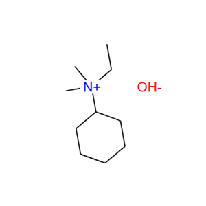 环己基乙基二甲基氢氧化铵；105197-93-1