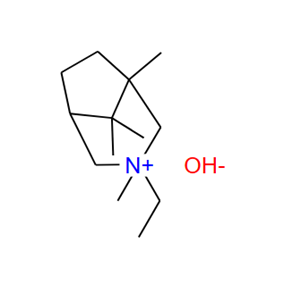 3-偶氮双环[3.2.1]辛烷 3-乙基-1，3，8-8-四甲基氢氧化物,3-AZONIABICYCLO[3.2.1]OCTANE, 3-ETHYL-1,3,8-8-TETRAMETHYL HYDROXIDE (1:1) AQ. SOLUTION