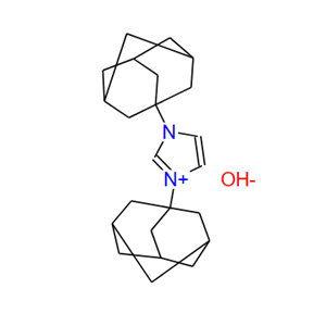 1，3-双（1-坚定）咪唑氢氧化物,1H-Imidazolium, 1,3-bis(tricyclo[3.3.1.13,7]dec-1-yl)-, hydroxide (1:1)