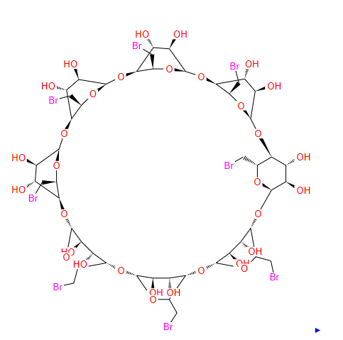 八-(6-溴-6-脱氧)-gamma-环糊精,Octakis-(6-bromo-6-deoxy)-γ-cyclodextrin
