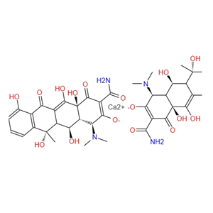 土霉素钙,oxytetracycline hemicalcium salt