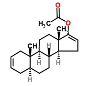 2a,3a,16a,17a-双环氧雄甾-17b-羟基 5a-醋酸酯,(5α)-Androsta-2,16-dien-17-yl acetate