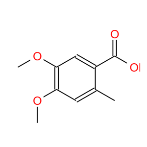 20736-28-1；2-甲基-4,5-二甲氧基苯甲酸