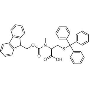 Fmoc-N-甲基-S-三苯甲基-L-半胱氨酸,Fmoc-N-Me-Cys(Trt)-OH