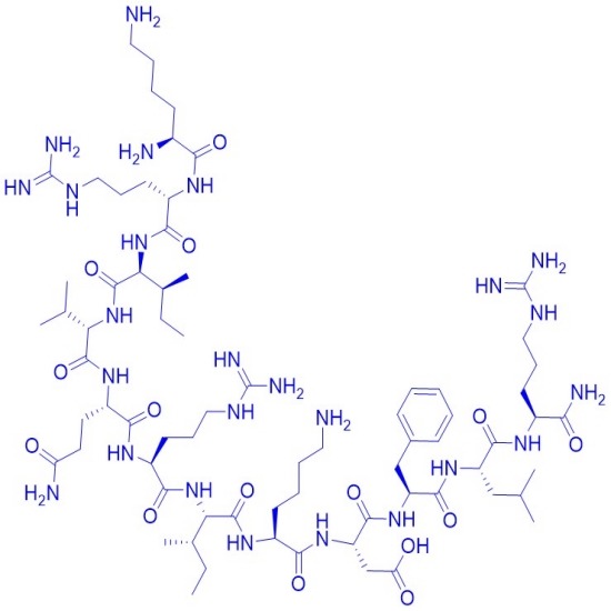 抗菌肽衍生多肽,KR-12 amide (human)/Antibacterial Protein LL-37 amide (human) (18-29), LL-37 (18-29), LL37 (18-29), CAMP (18-29)
