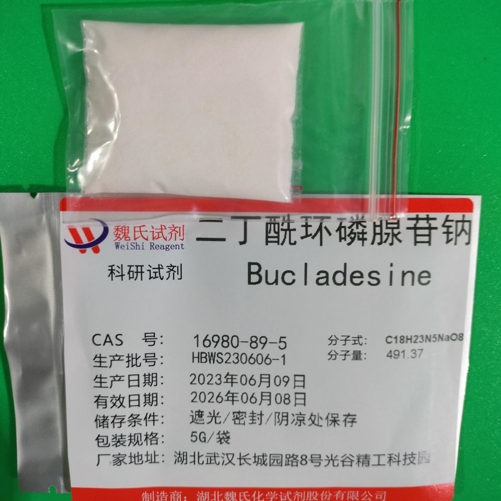 二丁酰環(huán)磷腺苷鈉,Sodium dibutyryl cyclic adenosine phosphate