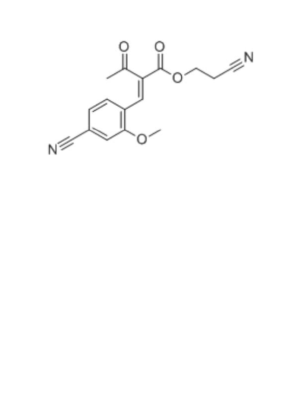 (Z)-2-氰基乙基2-(4-氰基-2-甲氧基苄亚基)-3-氧代丁酸酯,(Z)-2-cyanoethyl 2-(4-cyano-2-methoxybenzylidene)-3-oxobutanoate