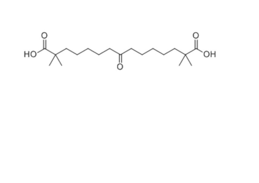 2,2,14,14-四甲基-8-氧代十五烷二酸酸,2,2,14,14-Tetramethyl-8-oxopentadecanedioic acid