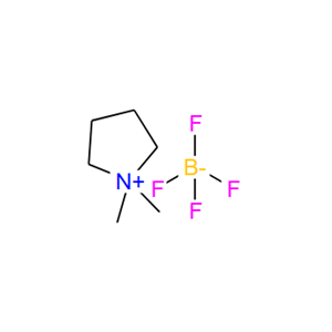 1，1 二甲基吡咯烷四氟硼酸盐；69444-51-5