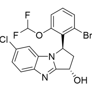 （1R，3S）-1-（2-溴-6-（二氟甲氧基）苯基）-7-氯-2,3-二氢-1H-苯并[d]吡咯并[1,2-a]咪唑-3-醇