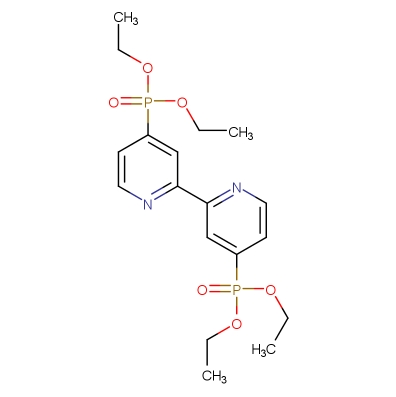 2,2‘-聯(lián)吡啶-4,4‘-雙磷酸二乙酯,4,4'-Diethyl ester phosphonate-2,2'-bipyridine