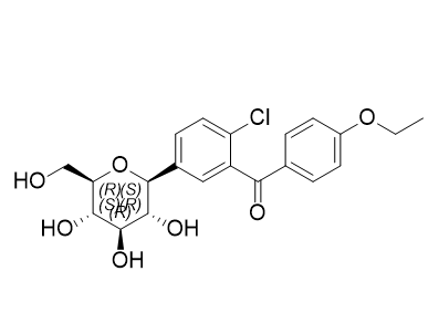 达格列净杂质04,(2-chloro-5-((2S,3R,4R,5S,6R)-3,4,5-trihydroxy-6- (hydroxymethyl)tetrahydro-2H-pyran-2-yl)phenyl)(4- ethoxyphenyl)methanone