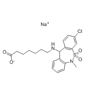 噻奈普汀钠,Tianeptine sodium salt