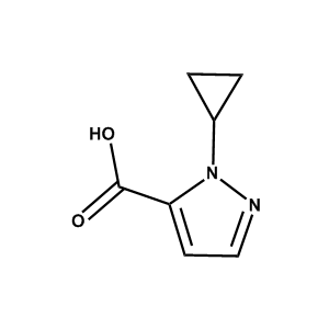 1-环丙基-1H-吡唑-5-羧酸,1-Cyclopropyl-1H-pyrazole-5-carboxylic acid
