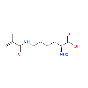 （2S）-6-氨基-2-（2-甲基丙-2-烯酰基氨基）己酸,(2S)-6-amino-2-(2-methylprop-2-enoylamino)hexanoic acid
