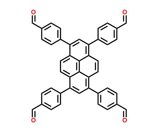 1,3,6,8-四(4-甲酰基苯基)芘,4,4',4'',4'''-(Pyrene-1,3,6,8-tetrayl)tetrabenzaldehyde