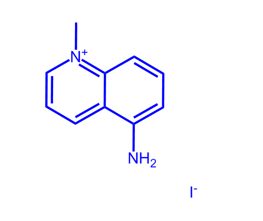 5-氨基-1-甲基喹啉-1-鎓碘化物,5-amino-1-methylquinolin-1-ium iodide