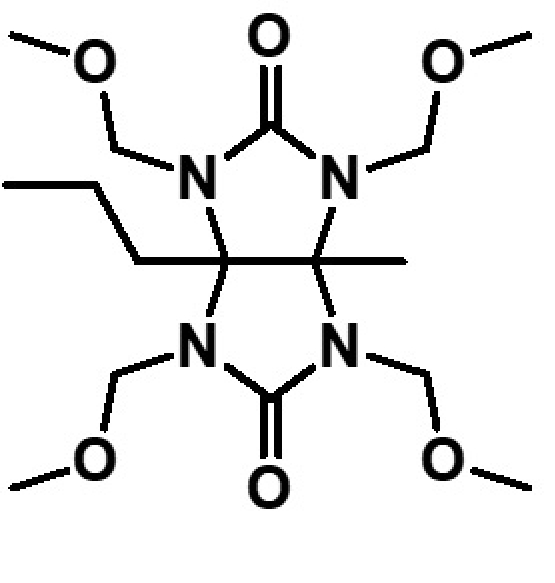 3a-甲基-6a-正丙基-1,3,4,6-四甲氧甲基甘脲,Imidazo[4,5-d]imidazole-2,5(1H,3H)-dione,-tetrahydro-1,3,4,6-tetrakis(methoxymethyl)-3a-methyl-6a-propyl