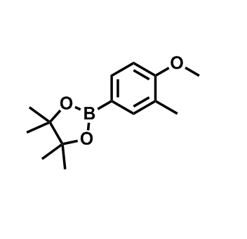 2-(4-甲氧基-3-甲基苯基)-4,4,5,5-t乙基-1,3,2-二氧杂硼杂环戊烷,2-(4-Methoxy-3-methylphenyl)-4,4,5,5-tetramethyl-1,3,2-dioxaborolane
