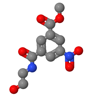 3-((2-羥基乙基)氨基甲?；?-5-硝基苯甲酸甲酯,3-[[(2-hydroxyethyl)amino]carbonyl]-5-nitroBenzoic acid methyl ester