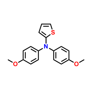N,N-bis(4-methoxyphenyl)thiophen-2-amine,N,N-bis(4-methoxyphenyl)thiophen-2-amine