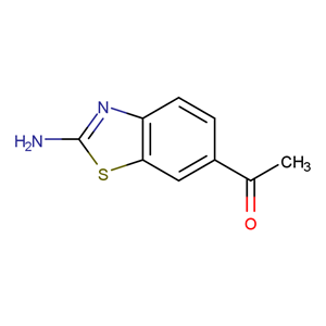 1-(2-氨基苯并[d]噻唑-6-基)乙酮,Ethanone, 1-(2-amino-6-benzothiazolyl)- (9CI)
