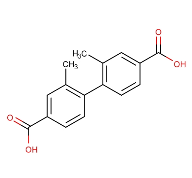2,2'-二甲基-4,4'-联苯二甲酸,2,2'-dimethyl-4,4'-biphenyldicarboxylic acid；2,2'-dimethylbiphenyl-4,4'-dicarboxylic acid