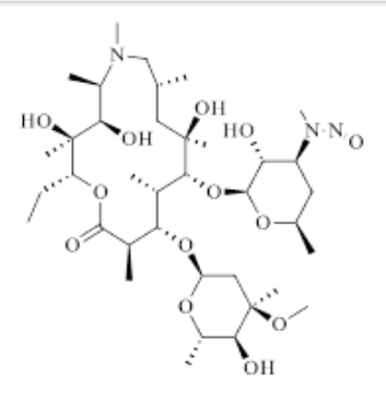 N-亚硝基-阿奇霉素,N- Nitroso-Azithromycin