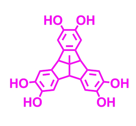 4b1-甲基-4b，4b1,8b，12b四氢二苯并[2,3:4,5]戊并[1,6-ab]茚-2,3,6,7,10,11-己醇,4b1-methyl-4b,4b1,8b,12b-tetrahydrodibenzo[2,3:4,5]pentaleno[1,6-ab]indene-2,3,6,7,10,11-hexaol