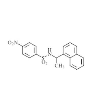 N-（1-萘-1-基乙基）-4-硝基苯磺酰胺,N-(1-Naphthalen-1-yl-ethyl)-4-nitro-benzenesulfonamide