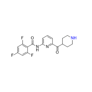 拉米地坦杂质01,2,4,6-trifluoro-N-(6-(piperidine-4-carbonyl)pyridin-2-yl)benzamide