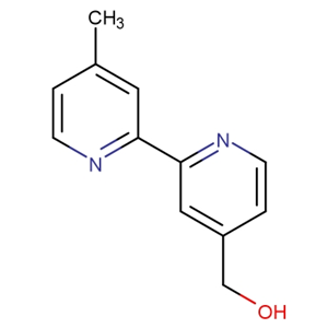 4'-甲基-2,2'-联吡啶-4-甲醇;81998-04-1；4'-Methyl-2,2'-bipyridine-4-methanol