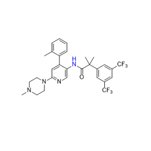 奈妥匹坦杂质05,2-(3,5-bis(trifluoromethyl)phenyl)-2-methyl-N-(6-(4-methylpiperazin-1-yl)-4-(o-tolyl)pyridin-3-yl)propanamide