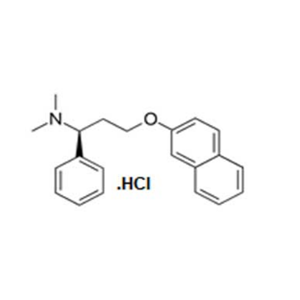 达泊西汀杂质-B；  (S)-(+)-N,N-Dimethyl-[3-napthalen-2-yloxy)-1-phenylpropyl]amine hydrochloride