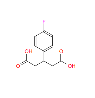 3-(4-氟苯基)戊二酸,3-(4-Fluorophenyl)pentanedioic acid
