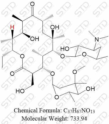 紅霉素雜質(zhì)13(紅霉素EP雜質(zhì)M),Erythromycin Impurity 13(Erythromycin EP Impurity M)