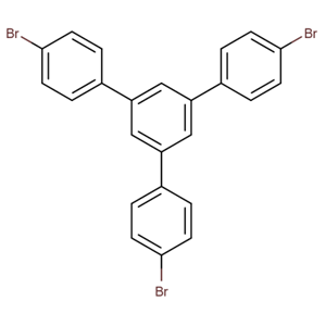 1,3,5-三(4-溴苯基)苯;外观:类白色粉末;可提供大数量定制，按需分装！